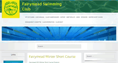 Desktop Screenshot of fairymead.org.au