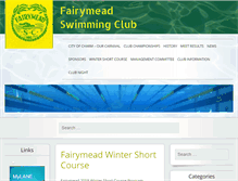 Tablet Screenshot of fairymead.org.au